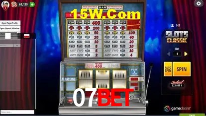 07Bet - cassino ao vivo